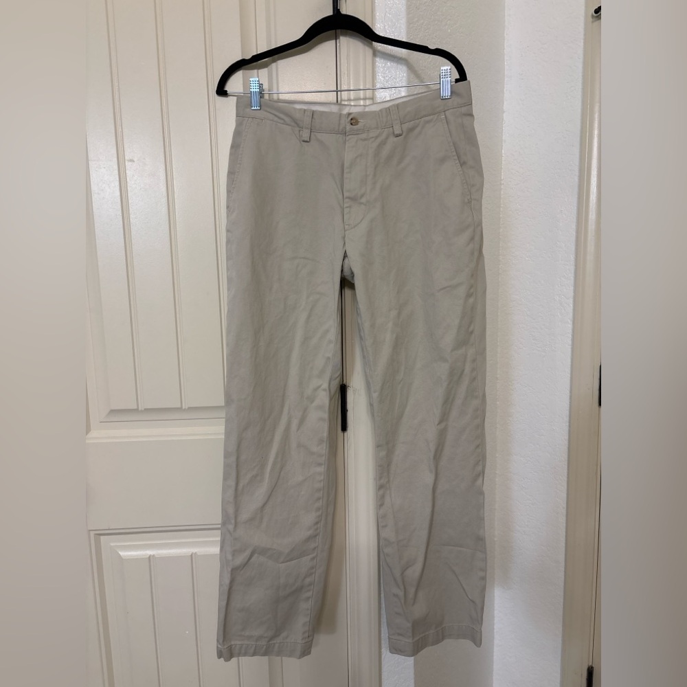 Ralph Lauren Light Khaki Straight-Leg Chinos